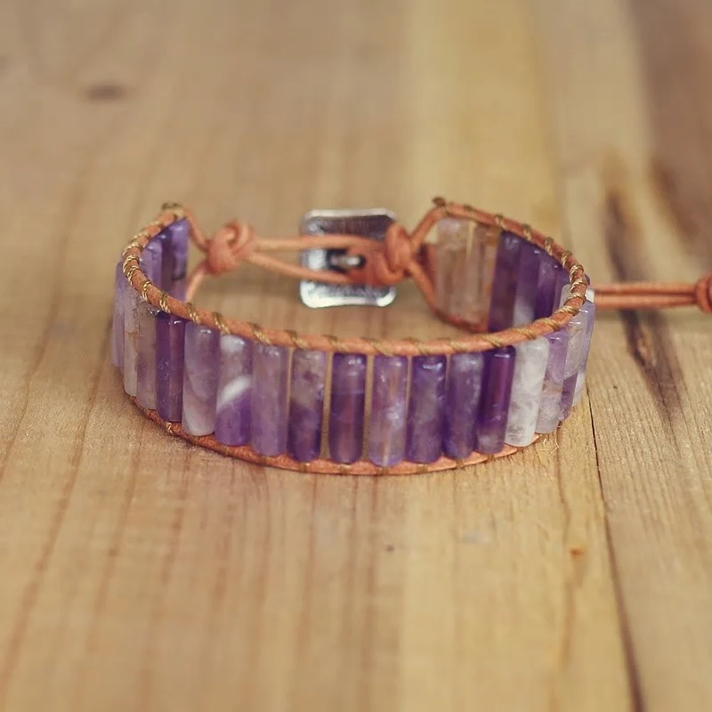 Bracelet sacré en Améthyste