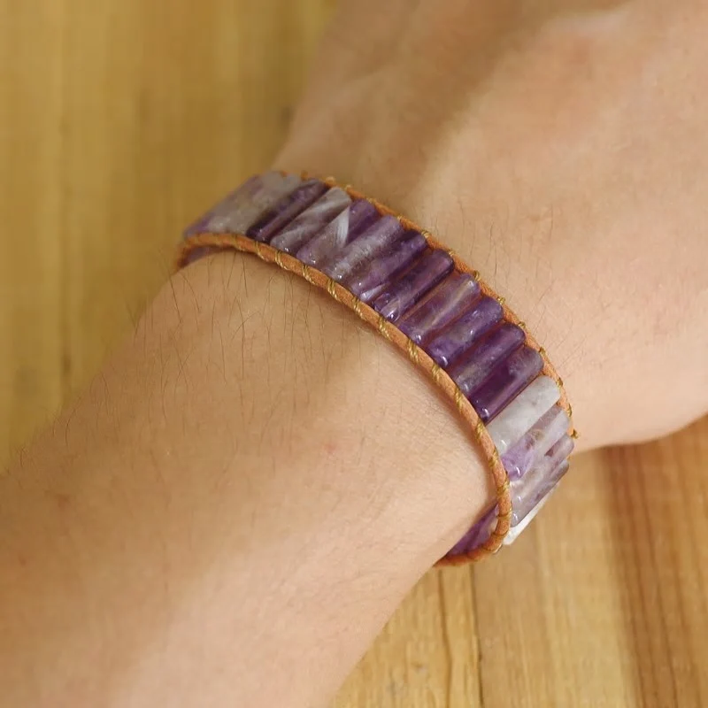 Bracelet sacré en Améthyste