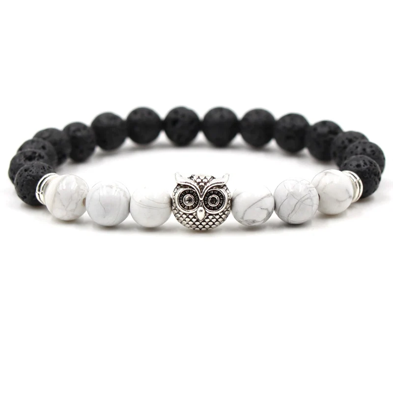 Bracelet Sagesse en howlite