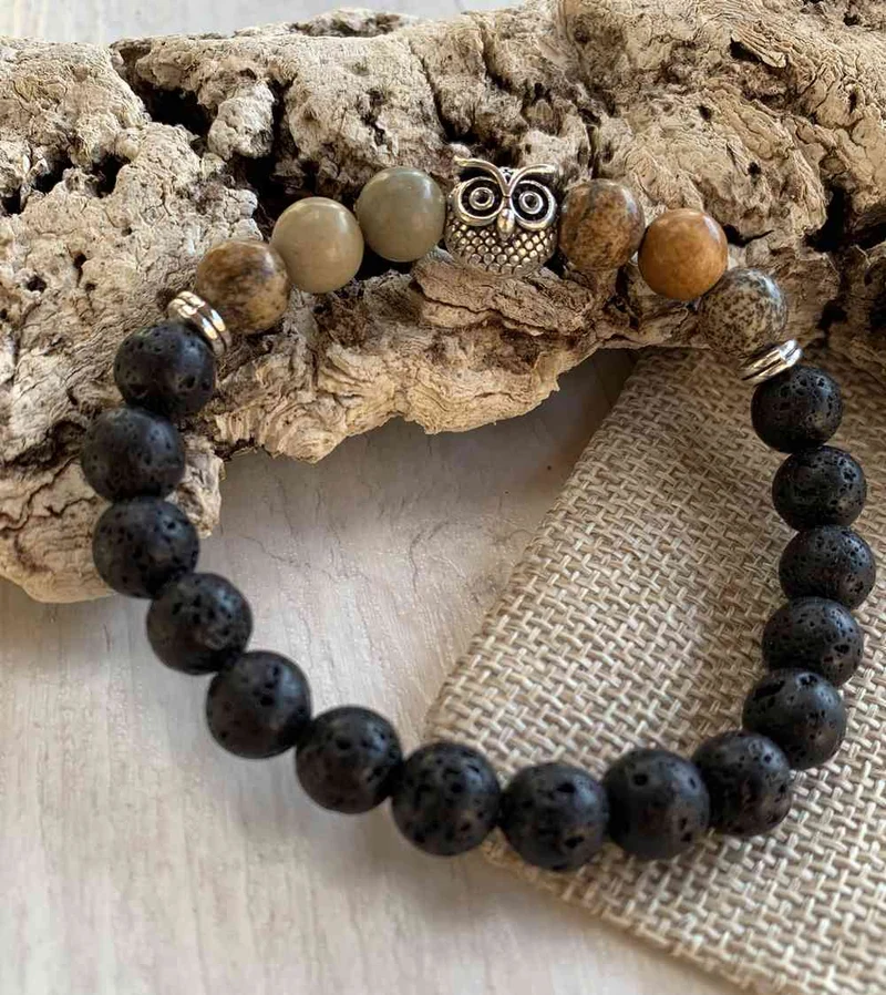 Bracelet Sagesse en jaspe