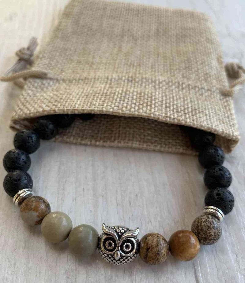 Bracelet Sagesse en jaspe