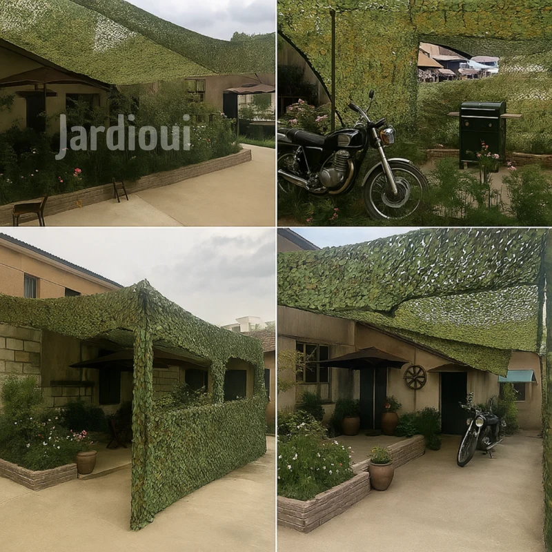 Voile d'Ombrage Camouflage Premium
