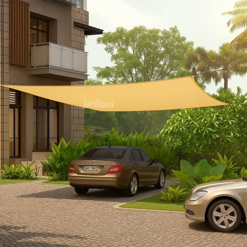 Voile d'Ombrage Rectangulaire Premium