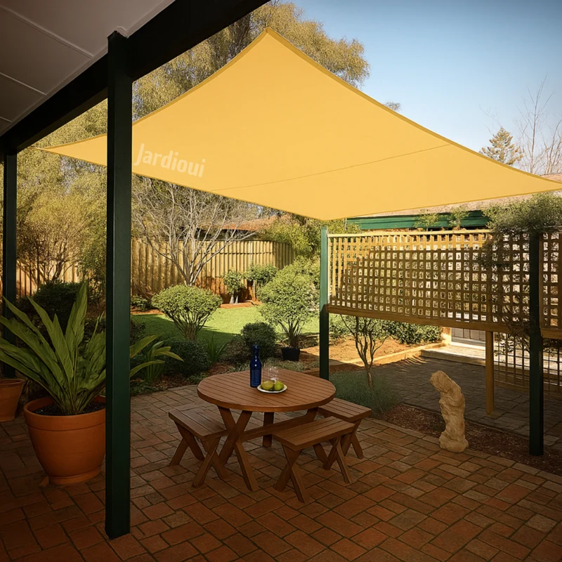 Voile d'Ombrage Rectangulaire Premium