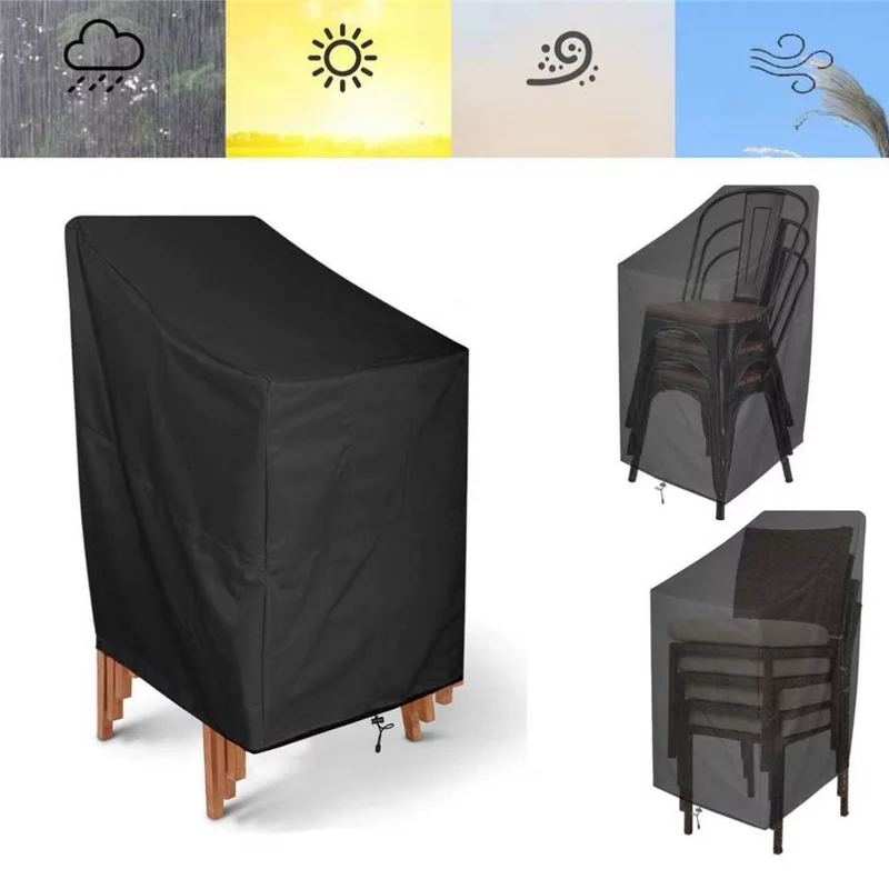 Housse Chaise de Jardin Anti-Poussière