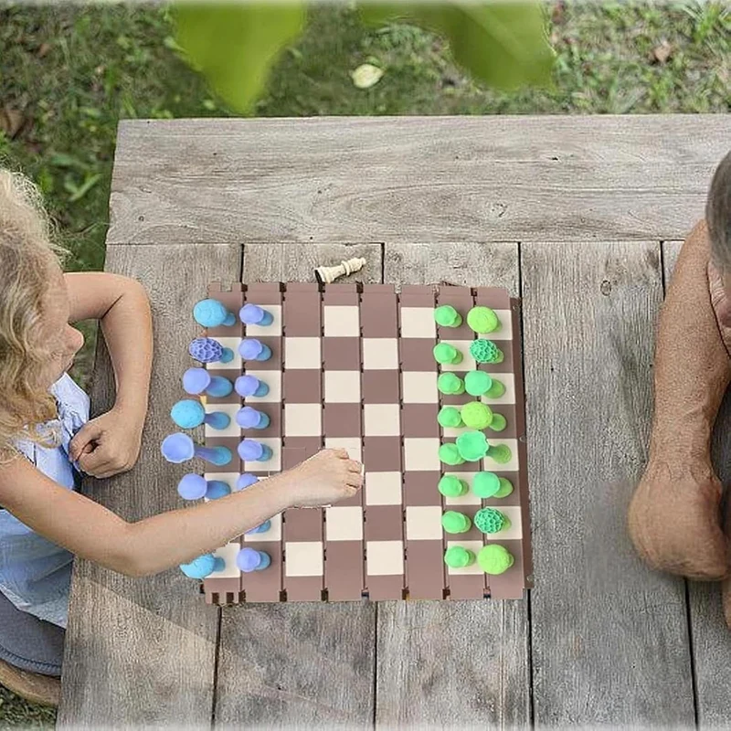 Échiquier Champignons Magnétique Fantaisiste