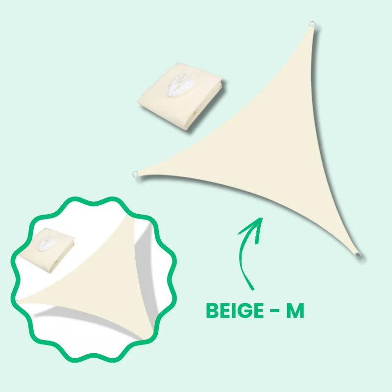 Voile d'Ombrage Triangulaire Imperméable