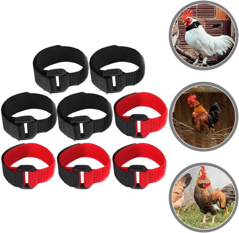 Collier Anti-Cri Réglable pour Poulets