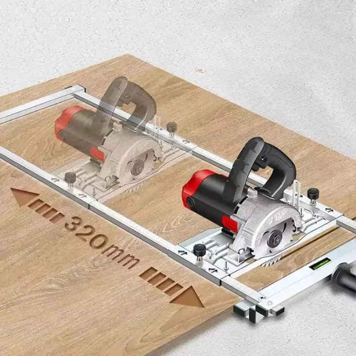 Guide de Coupe du Bois Précis Ajustable
