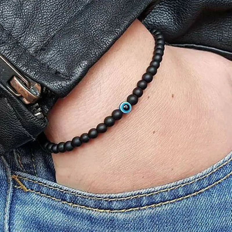 Bracelet de confiance en soi en onyx mate