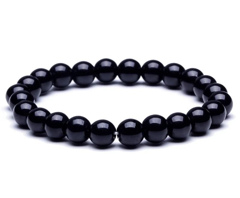 Bracelet en Agate noire
