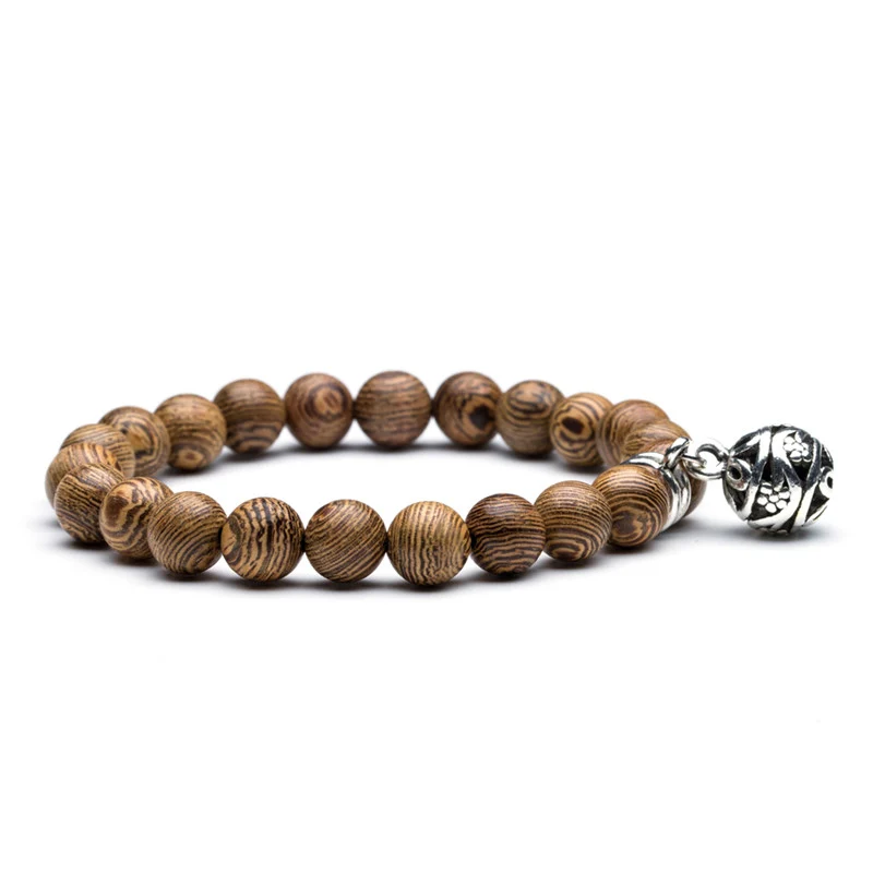 Bracelet de relfexion en Bois précieux