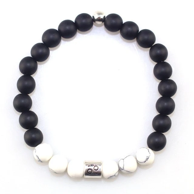 Bracelet Zodiaque et Howlite