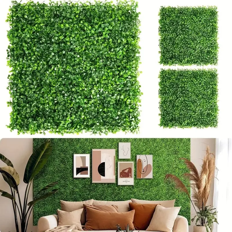 Panneau Mural de Plantes Artificielles Anti-UV