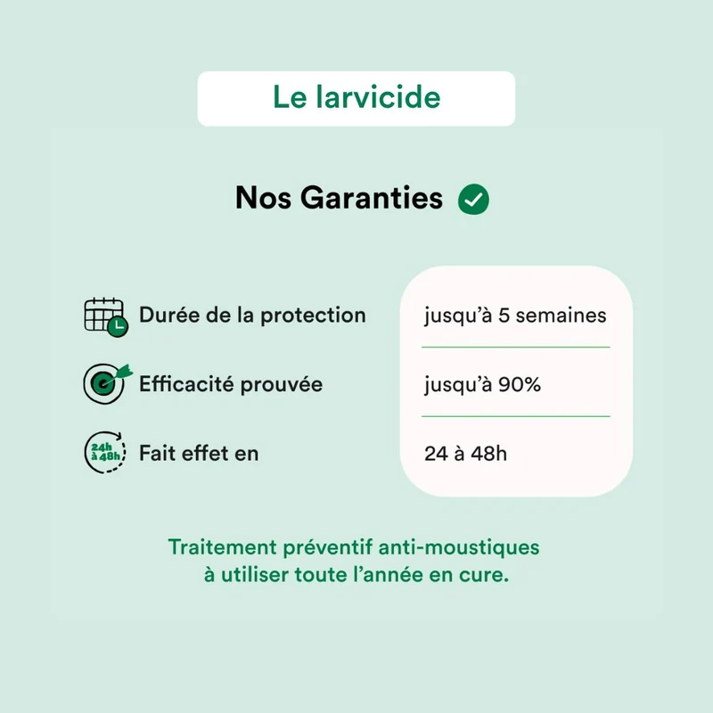 Un jardin sans moustiques