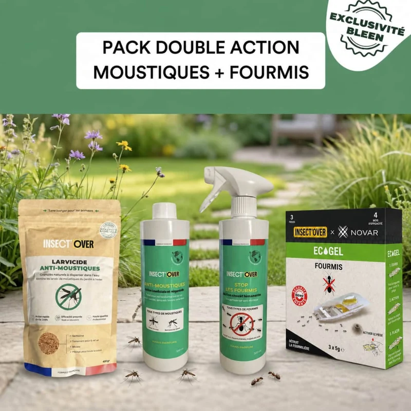 Pack double action : moustiques + fourmis