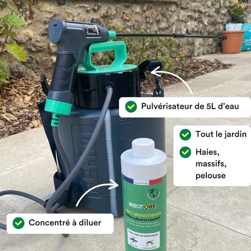 Un jardin sans moustiques