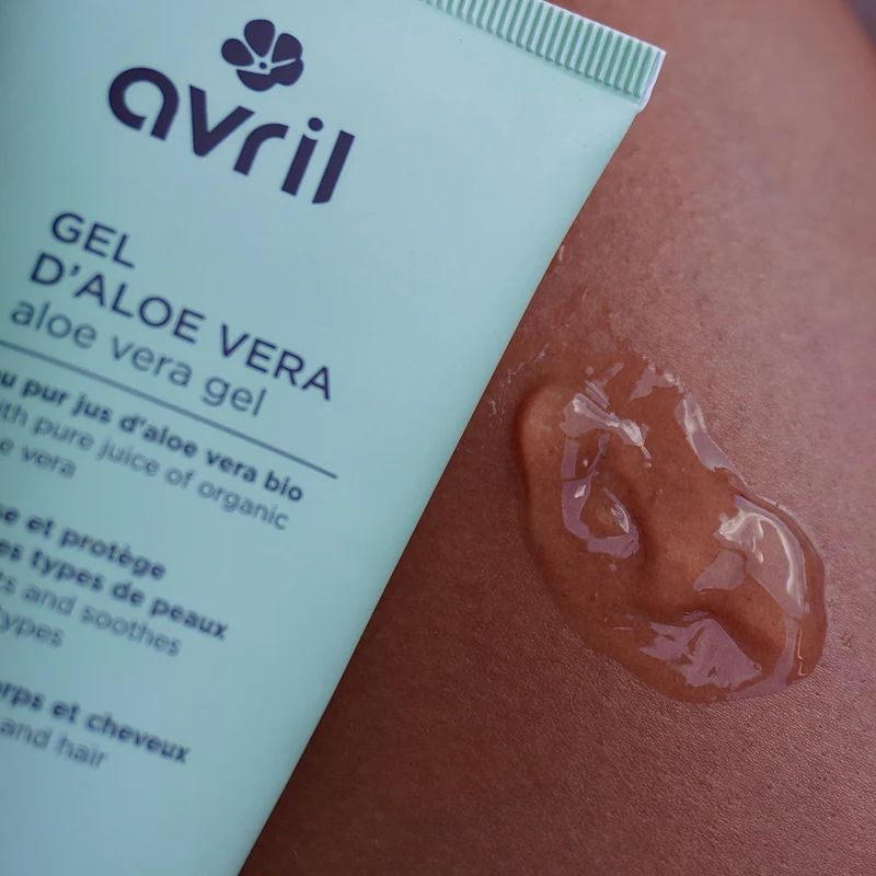 Gel d'aloe vera | Visage, corps et cheveux | BIO | 150mL | Avril