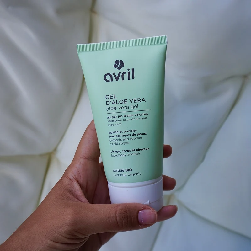 Gel d'aloe vera | Visage, corps et cheveux | BIO | 150mL | Avril
