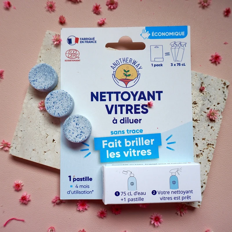Le nettoyant vitres en pastilles à diluer | x3