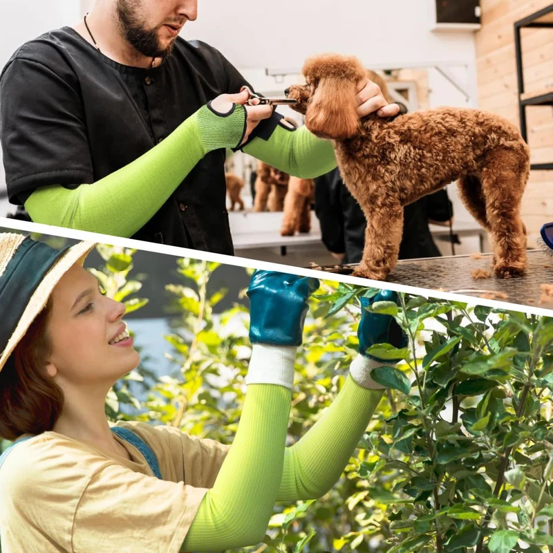 Paire de Manchettes Anticoupure Confortables pour Jardinage