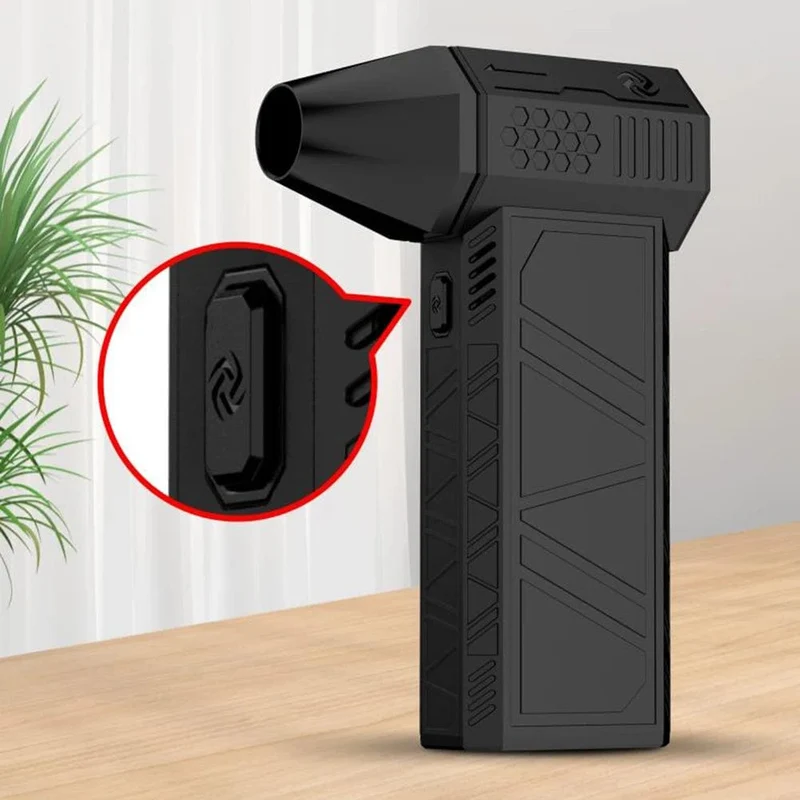 Ventilateur Portable Haute Vitesse avec LED Intégrée