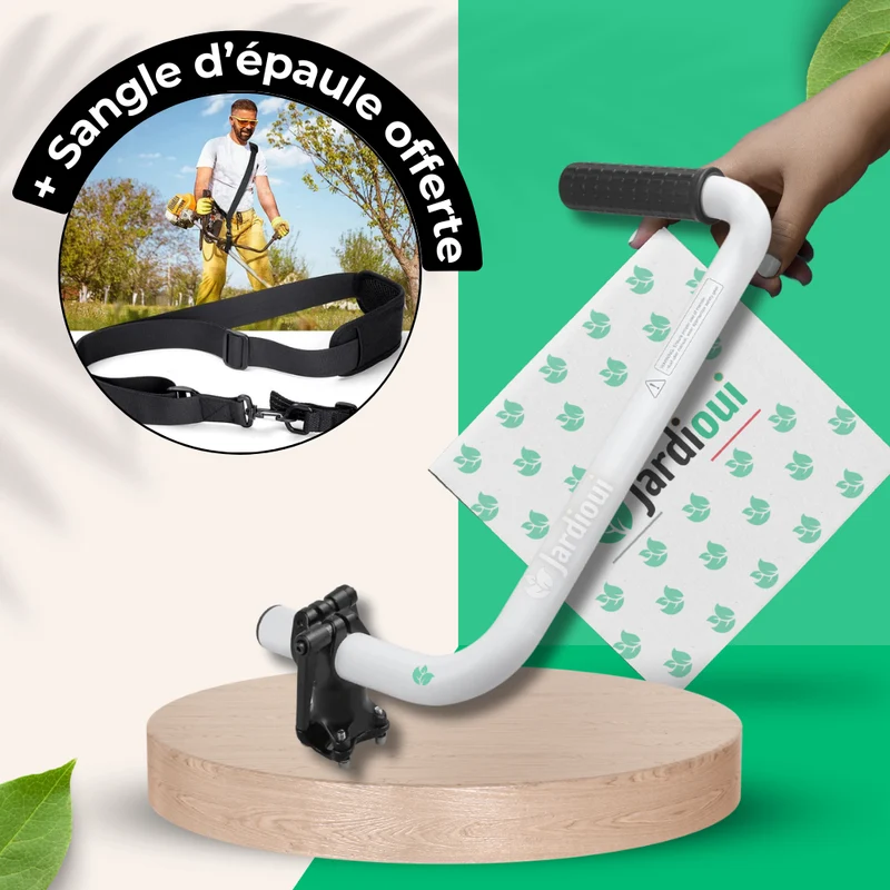 Poignée Réglable Universelle pour Débroussailleuse (+1 Sangle Offerte)