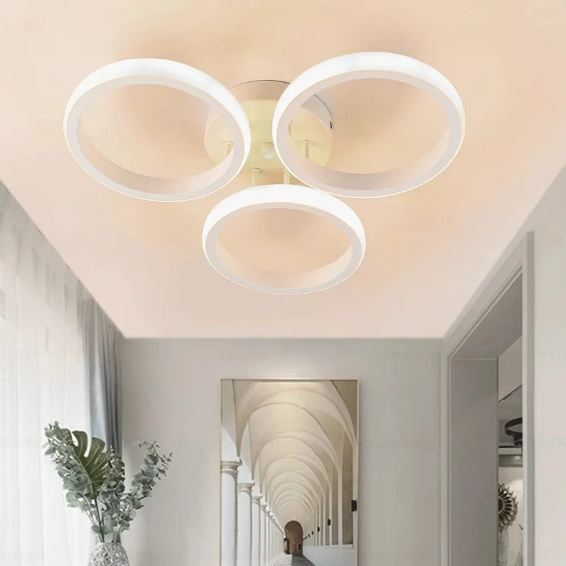 Plafonnier LED Design Moderne Circulaire