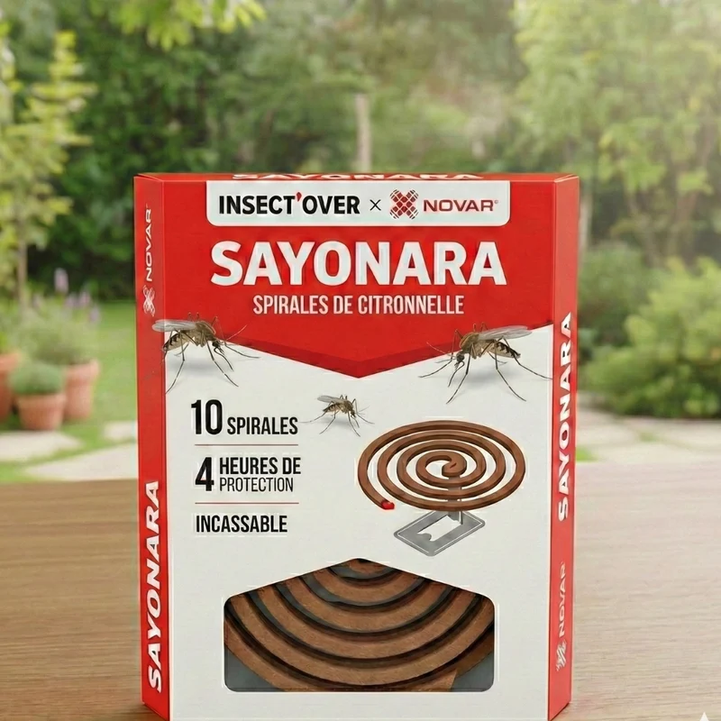 Sayonara citronelle anti-moustiques