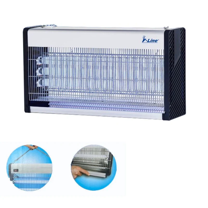 Mata Insectos Eléctrico LED 3x10W con Parrilla y Depósito Extraíble – Cobertura 200 m²