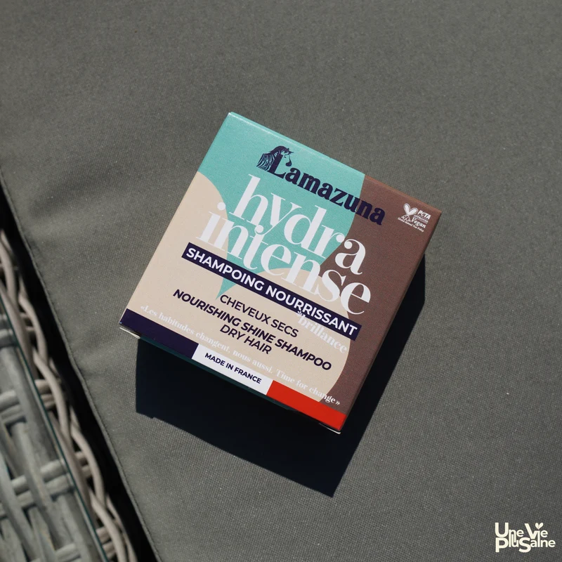 Shampoing solide cheveux secs | Huile de coco vierge | Hydratation intense | Lamazuna