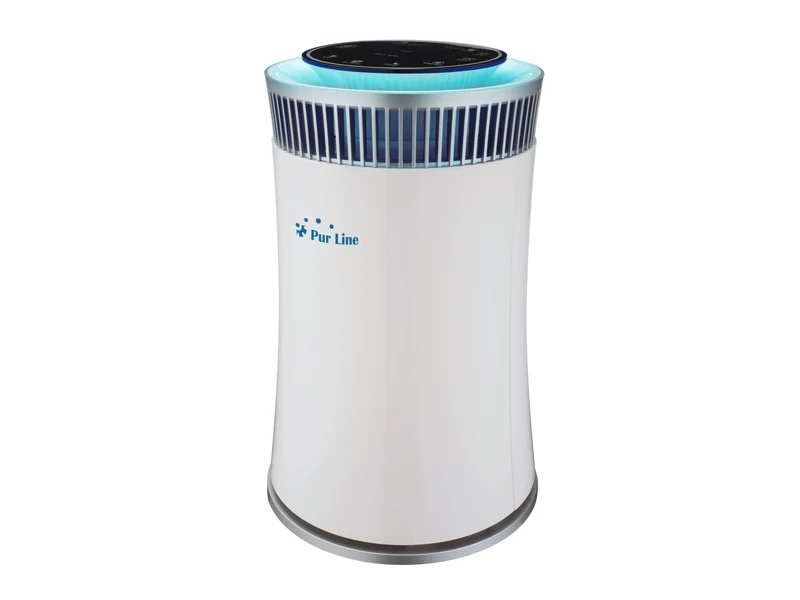 Purificateur d'air avec filtre HEPA, PM2, ioniseur, lampe UV, 5 vitesses et mode AUTO pour des 20m2