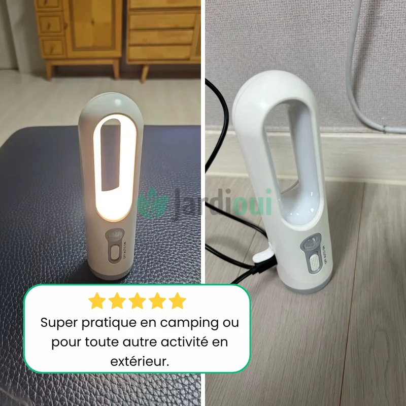 Lampe Veilleuse Détecteur de Mouvement Rechargeable