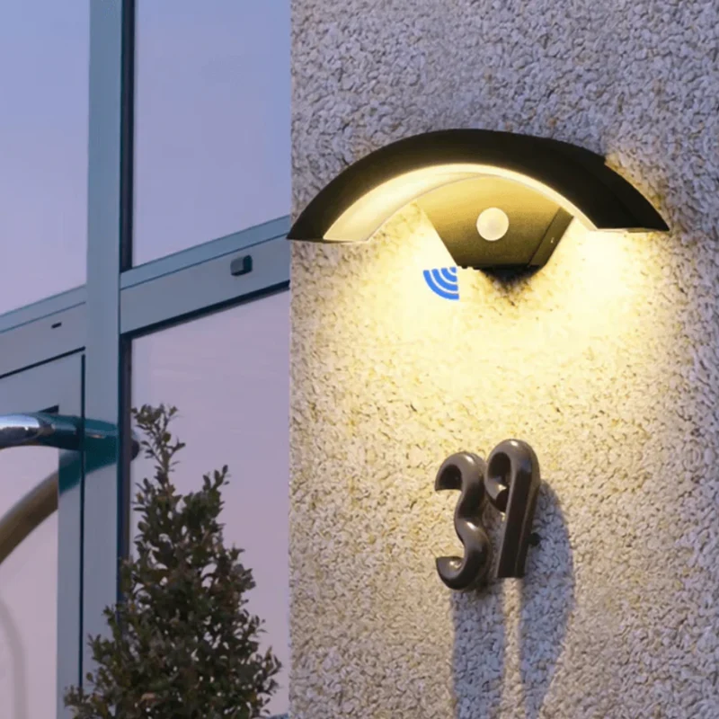 Lampe Détecteur de Mouvement Couloir Eventail Sans Fil