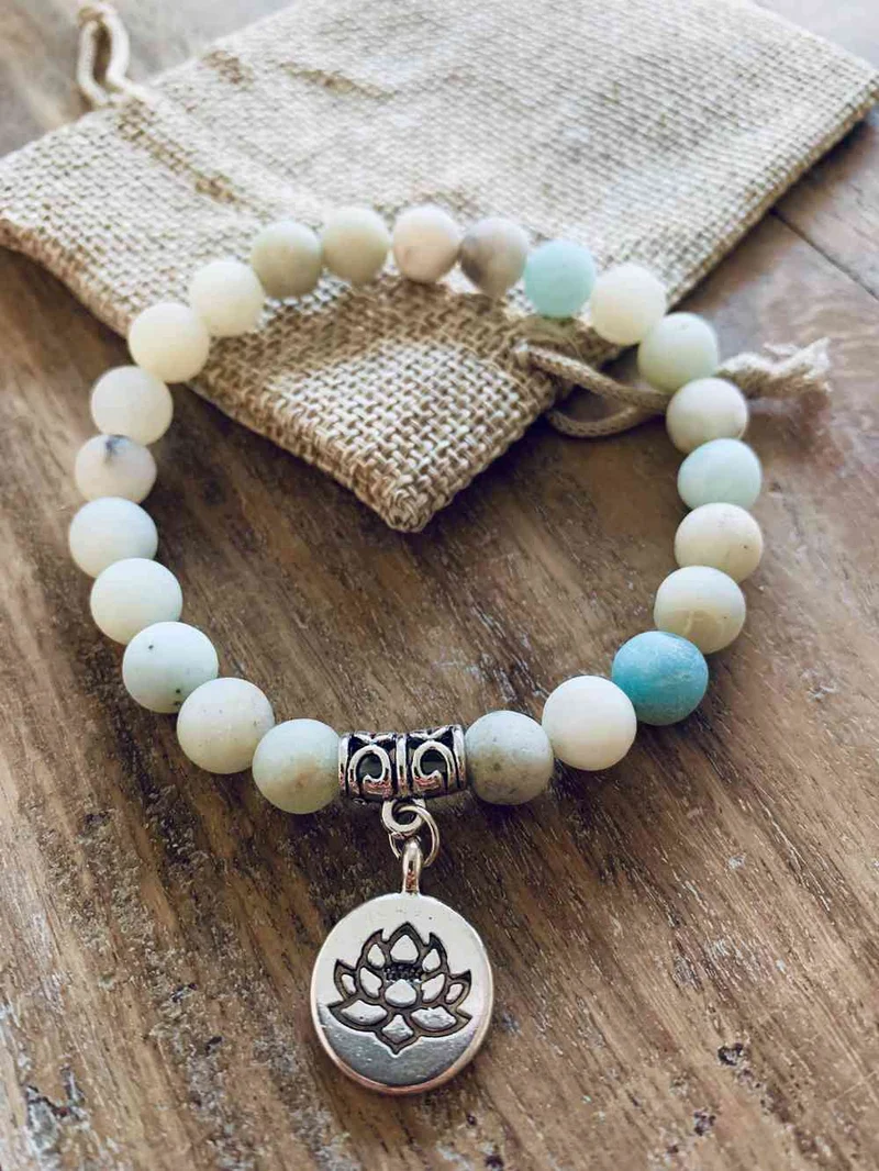 Bracelet en Amazonite