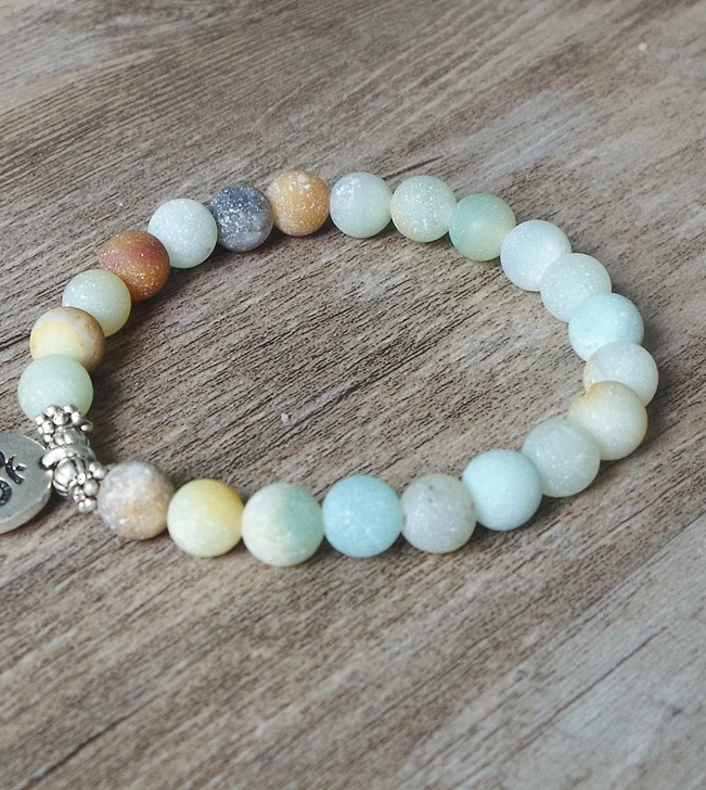 Bracelet en Amazonite