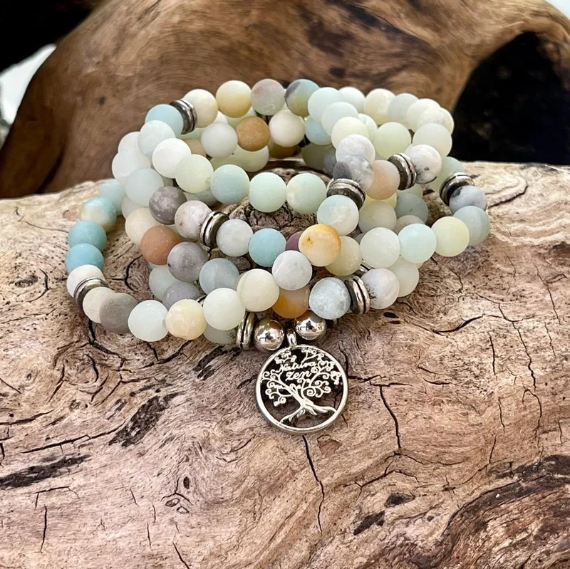Mala en Amazonite