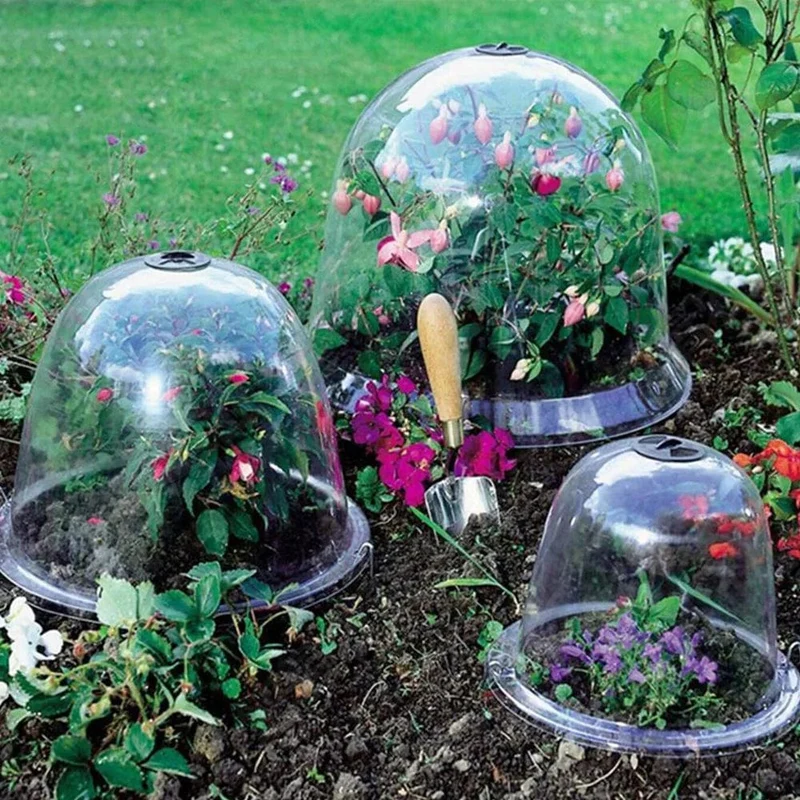 Couvercles Protecteurs Réutilisables pour Plantes (+Supports et Etiquettes Offerts)