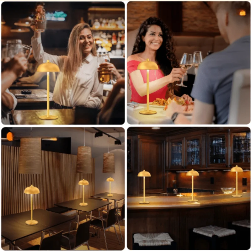 Lampe de Table Tactile Rechargeable Premium