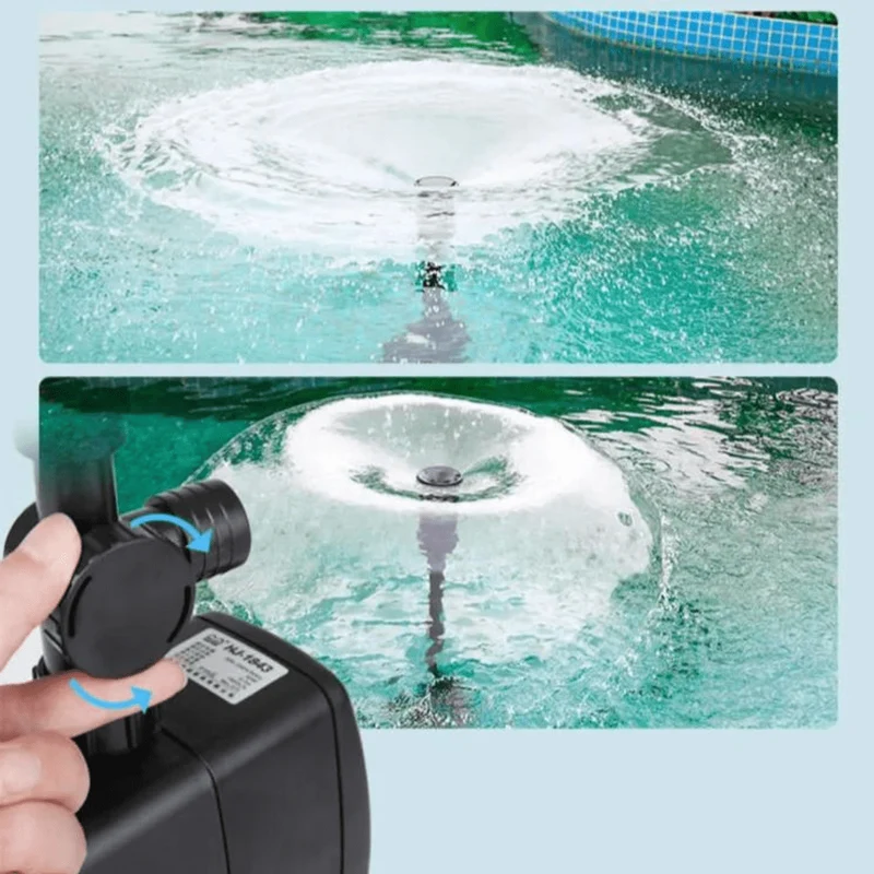 Pompe à Eau LED Silencieuse pour Fontaine