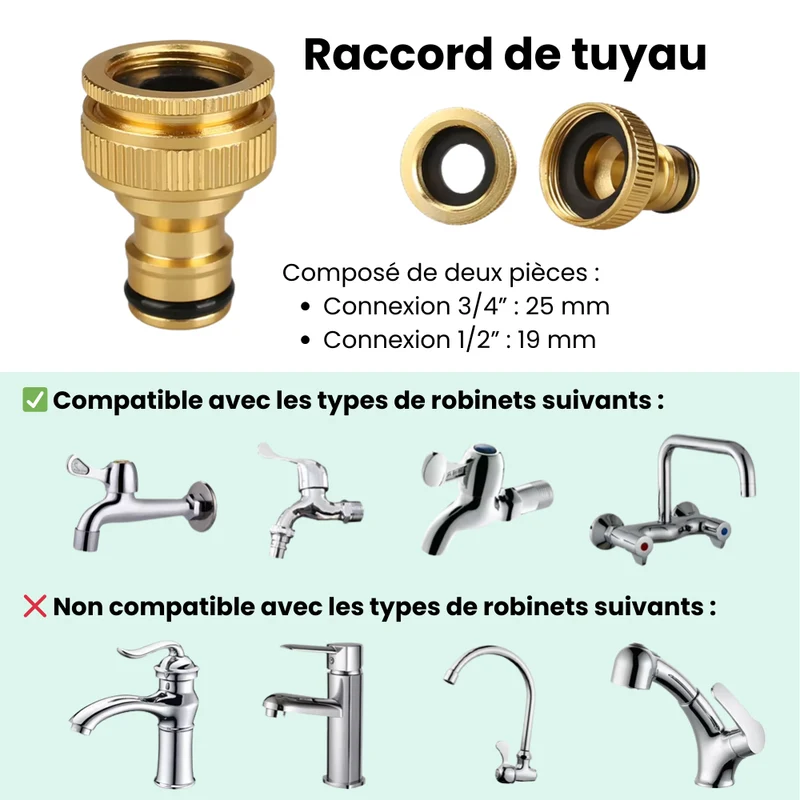 Tuyau d'Arrosage Extensible Premium