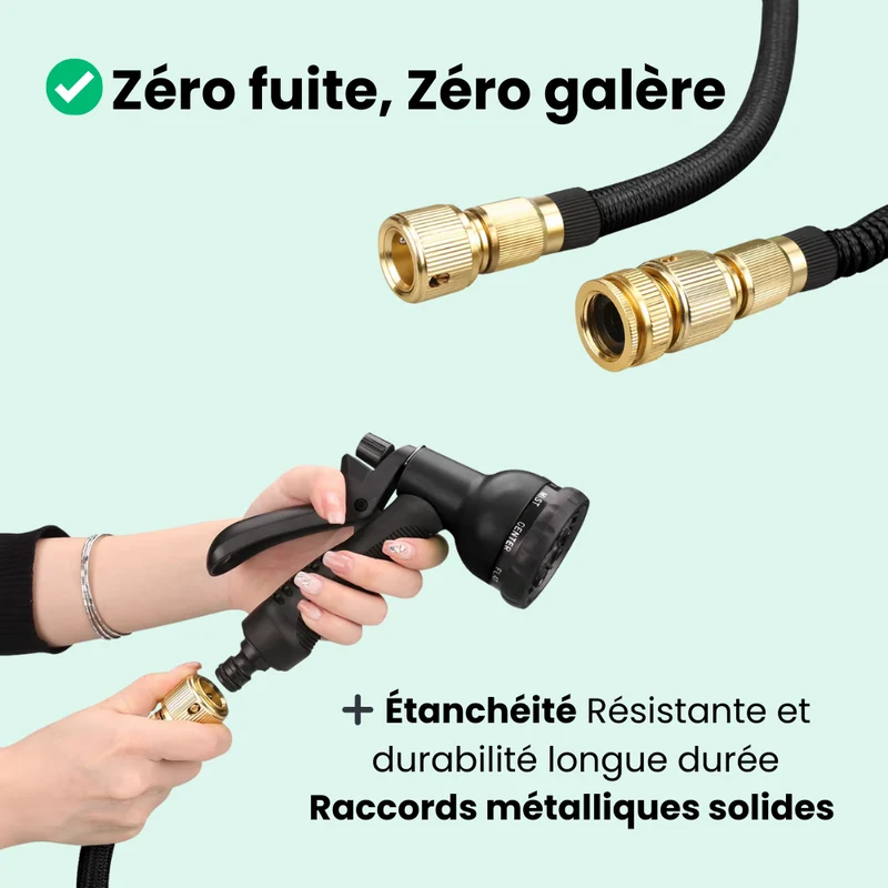 Tuyau d'Arrosage Extensible Premium