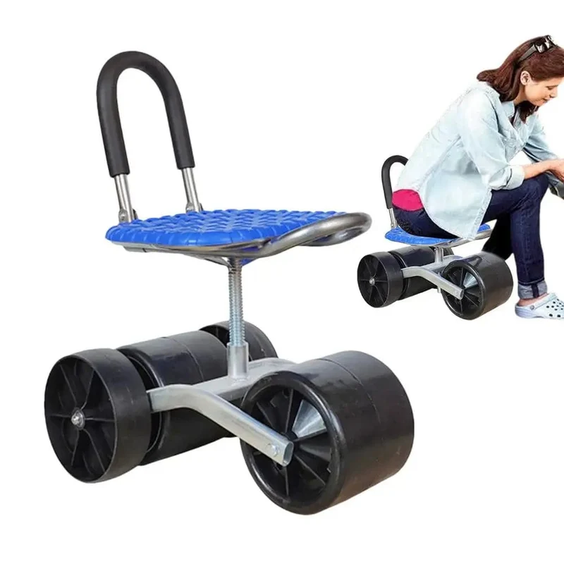 Tabouret Roulant de Jardinage Ergonomique Ultra-confortable