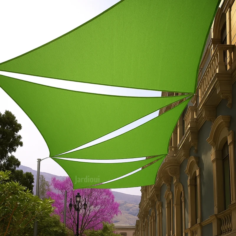 Voile d'Ombrage Triangulaire Premium