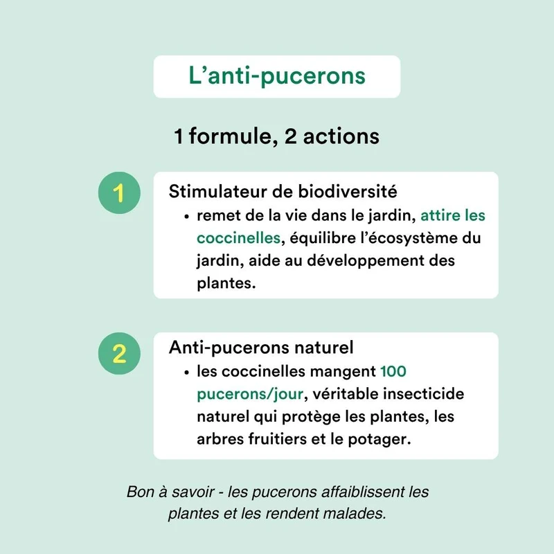 Pack défense moustiques + pucerons