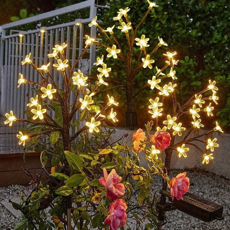 Lampe Solaire Jardin Sakura Magique