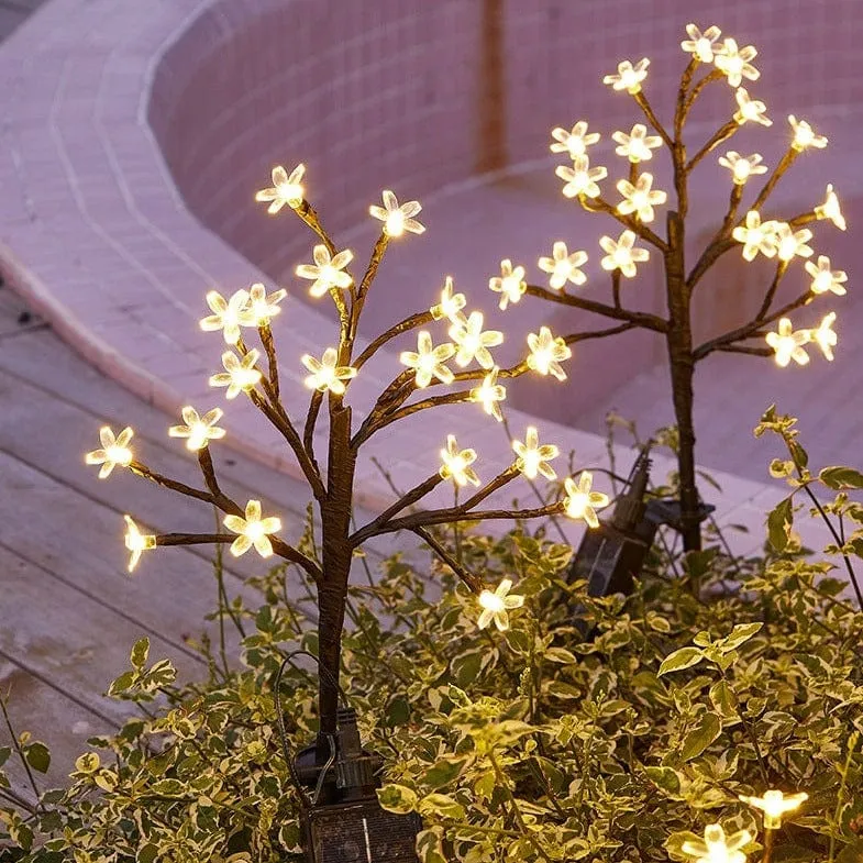 Lampe Solaire Jardin Sakura Magique