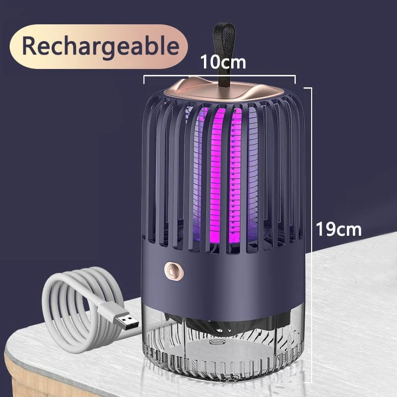 MoustikUV - Lampe Anti-moustiques à UV Surpuissante