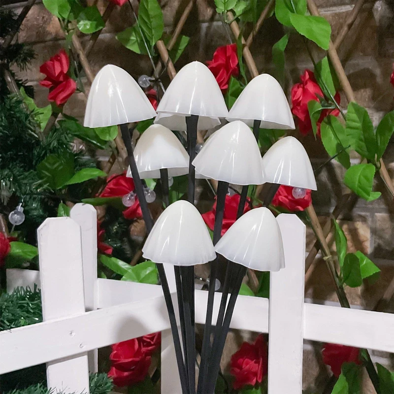 Lampe Solaire Champignon Féérique