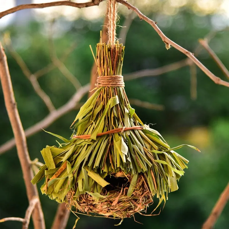 Nichoirs pour oiseaux tissés Main